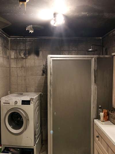 Slik så badet ut etter brannen