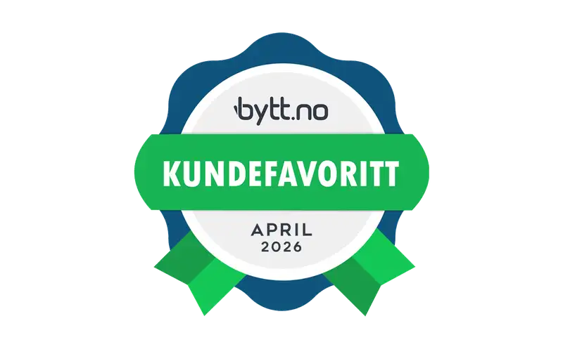Bytt.no kåring 2026 april - Frende Forsikring