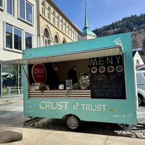 Crust n´ Trust-vogn i Bergen