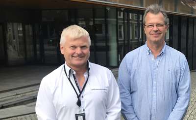 Odd Magne Skjerping og Anders Sandmæl