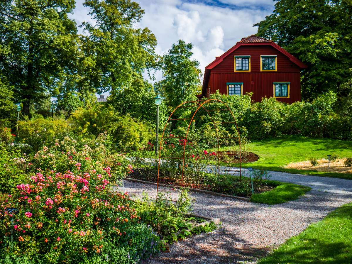 Hus og hage